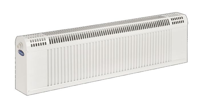 Grzejnik ścienny REGULUS RD02/09 528 W 215 x 90 mm RAL 9016 przyłącze dolne | RD0209 #5