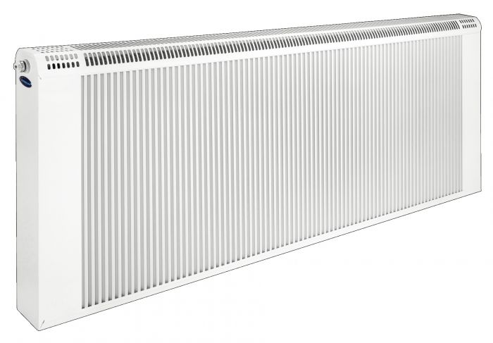 Grzejnik ścienny REGULUS RD06/20 3672 W 575 x 575 mm RAL 9006 przyłącze dolne | RD0620 RAL9006 #5