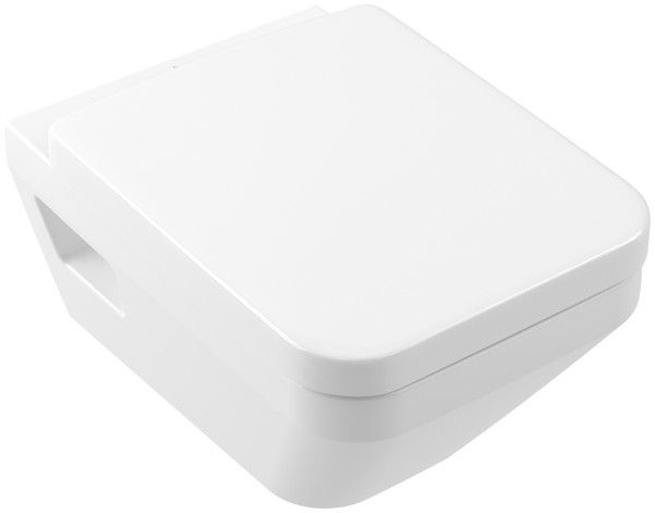 Miska WC bez kołnierza, podwieszana TwistFlush, Weiss Alpin VILLEROY & BOCH Architectura wirowa 37 x 53 cm white alpin | 5685C001