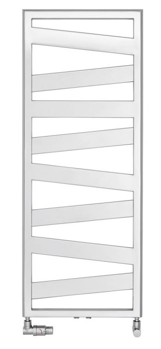 Grzejnik dekoracyjny Kazeane RKC-130-050 1266 x 500 x 47 mm 509 W przyłącze S012 0008 chrome