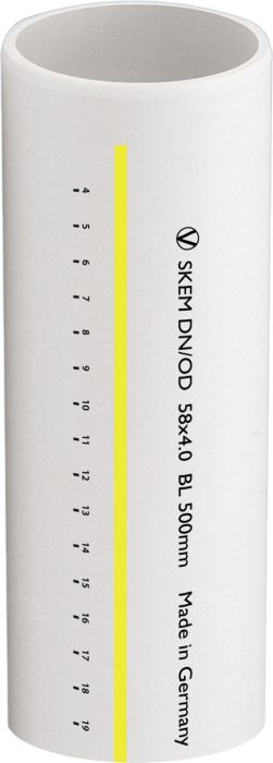 Rura niskoszumowa Skolan-dBGL bez kielicha 75 mm 3000 mm