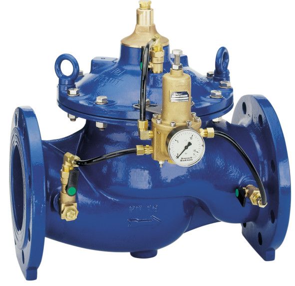 Regulator ciśnienia z zaworem pilotowym DR300-65B DN 65 przyłącze kołnierzowe PN 25 Kvs 4 