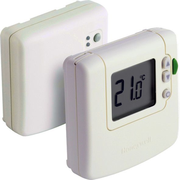 Termostat pokojowy z modułem przekaźnikowym, z odczytem cyfrowym, bezprzewodowy z funkcją ECO, obniżenie temperatury działające do 24 godzin DT92E1000