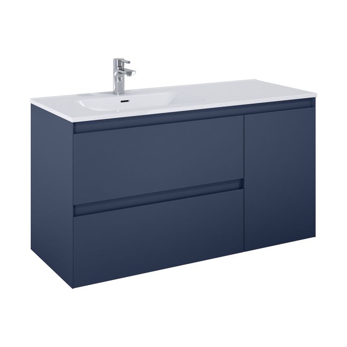 Szafka podumywalkowa wisząca 635 x 1200 x 458 mm navy blue matt ROCA Split | RE011206257030