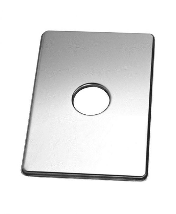 Flansza MCALPINE ze stali nierdzewnej 110 x 160 mm | 332