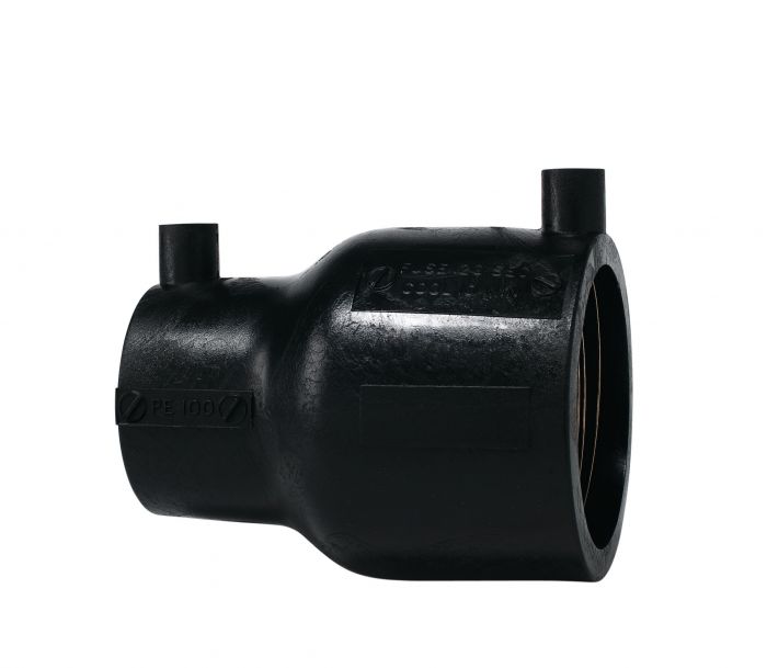 Mufa PE 100 elektrooporowa redukcyjna 40 x 25 czarna