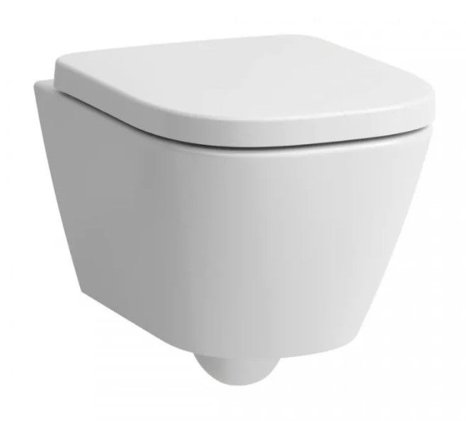 Miska WC wisząca ROCA MEDA Rimless Vortex wirowa 36 x 49 cm biała z deską wolnoopadająca  | H8661130000001