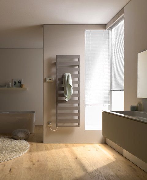 Grzejnik łazienkowy Casteo-E 400 W 986x 500 x 30 mm RAL 9016 biały | CTE101000502JXK #2