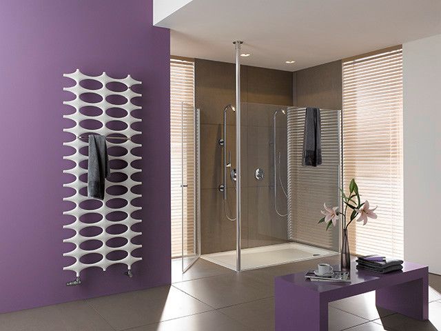 Grzejnik łazienkowy Ideos 262 W 776x 508 x 37 mm srebro błyszczące metallic przyłącze dolne | IDN10080050WXXK