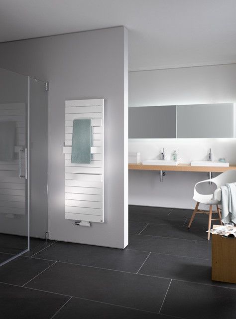 Grzejnik łazienkowy Tabeo 758 W 1437x 500 x 101 mm RAL 9016 biały przyłącze dolne 50 mm środkowe | TBN101500502MXK