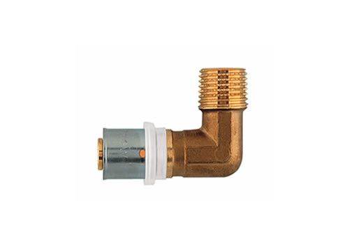 Kolano 90° zaprasowane 20x2 GZ 3/4