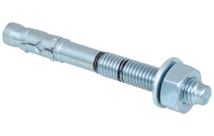 Kotwa bolcowa stalowa, ocynkowana elektrolitycznie WTB7 12 x 100 mm