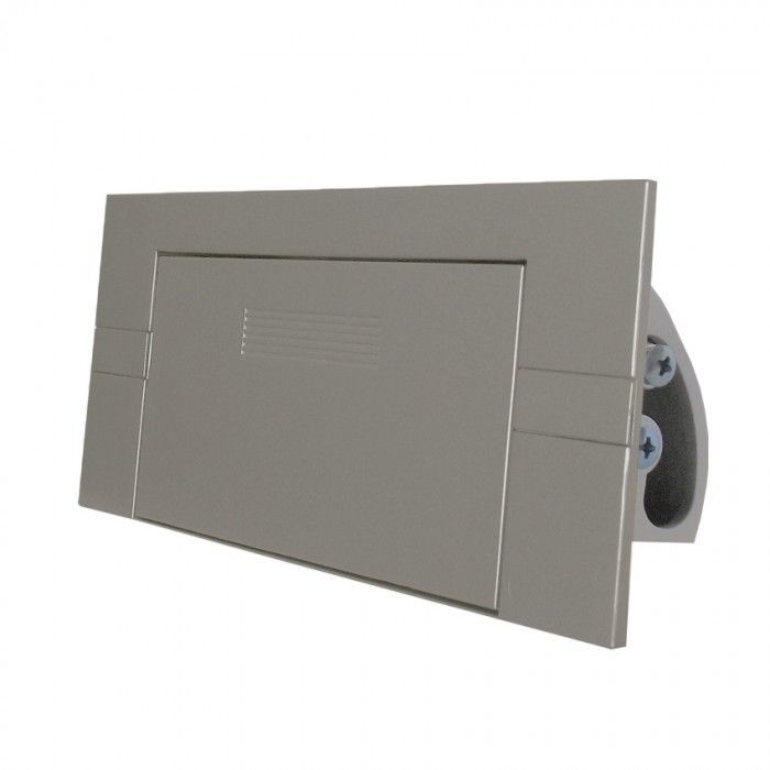 Szufelka meblowa automatyczna popielata Kitvac wys. 8,4 cm