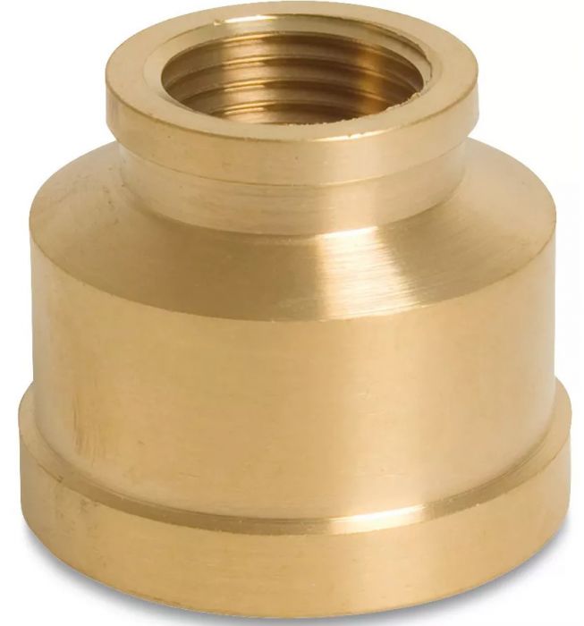 Mufa gwintowana redukcyjna mosiężna GW 1 1/2" x 1"