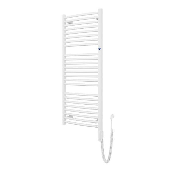 Grzejnik łazienkowy elektryczny Omega R Electro OMERE-60/160 1574 x 600 mm 900 W C35 white silk