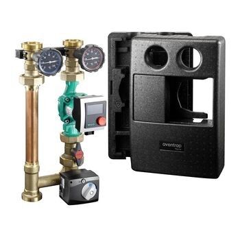 Grupa pompowa OVENTROP Regumat M3-180 z pompą Grundfos ALPHA 2.1 32-60, z kulowym zaworem pompowym DN 32 | 1355276