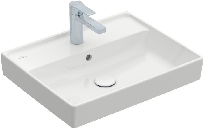 Umywalka VILLEROY & BOCH Collaro ścienna prostokątny 550 x 440 mm weiss alpin | 4A335501