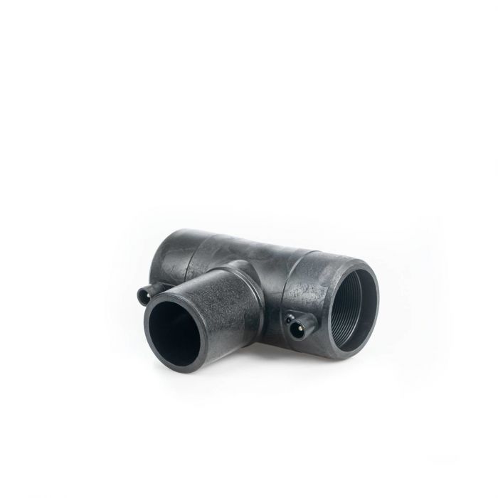 Trójnik PE 100 RC elektooporowy 125 mm czarny