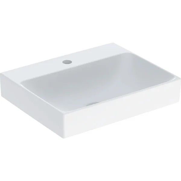 Umywalka GEBERIT Geberit One KeraTect prostokątna nablatowa 500 x 400 x 140 mm biała  | 505030016