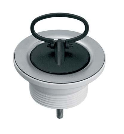 Spust umywalkowy MCALPINE z korkiem gumowy 1 1/4" x 60 mm sitko ze stali nierdzewnej | HC15B