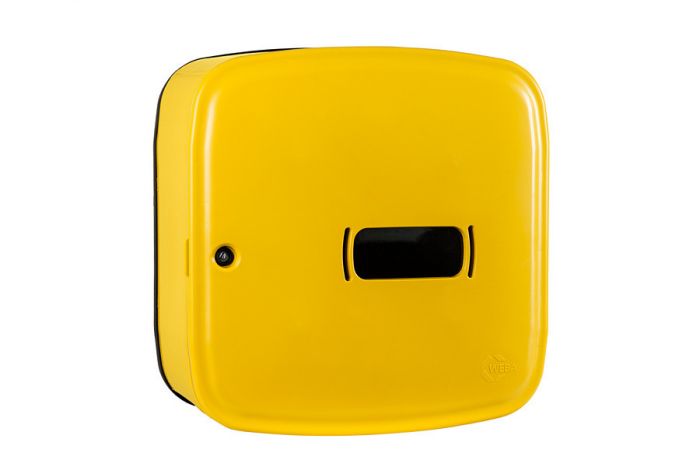 Skrzynka gazowa uniwersalna 600 x 600 x 250 mm z tworzywa żółty