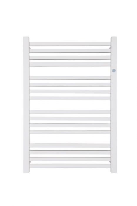 Grzejnik łazienkowy STICK STI-40/70 740 x 400 mm 312 W przyłącze dolne 370 mm C35 - White Silk
