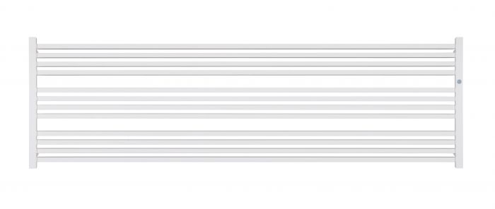 Grzejnik łazienkowy nadwannowy Stick Level STIL-180/60ZN 934 W 555x 1800 x 103 mm C35 white silk przyłącze dolne | STIL18060ZN