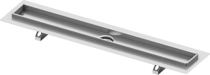 TECEdrainline rynna prosta stal nierdzewna polerowana z taśmą uszczelniającą Seal System 1400 mm