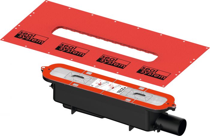 Syfon odpływowy odpływ boczny standard TECE TECEdrainprofile do profilu prysznicowego 454 mm | 673002