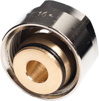 Złącze alternatywne do rury grzewczej i sanitarnej, niklowane TECEflex 18 mm