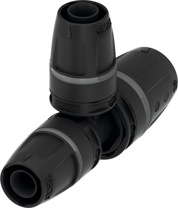 Trójnik z PPSU 90° redukcyjny połączenie wtykowe typ "push" TECElogo 63 x 32 x 63 mm