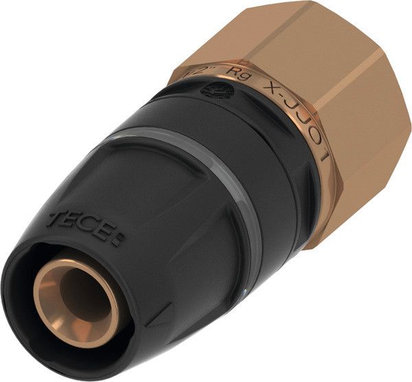 Mufa brąz przejściowa połączenie wtykowe typ "push" TECElogo 63 mm x GW 2"