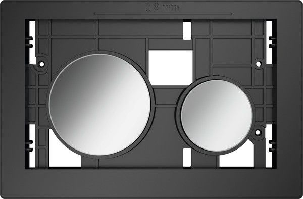 Płytka uruchamiająca TECE TECEloop z przyciskami spłukującymi do WC przyciski chrom połysk 208 x 136 mm | 9240666