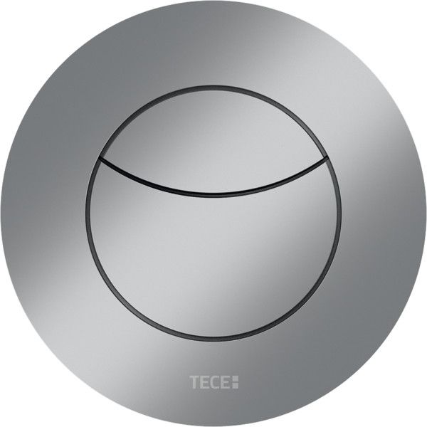 Przycisk spłukujący TECE TECEflushpoint pneumatyczny, okrągły do WC chrom matowy 95 x 95 x 5 mm  | 9240983
