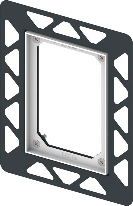 Ramka montażowa TECE TECEfilo do pisuaru U2 z tworzywa sztucznego czarna 170 x 220 mm | 9242042
