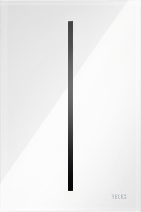 Przycisk spłukujący TECE TECEfilo-solid do pisuaru U2 szkło biały 100 x 150 x 7 mm  | 9242064