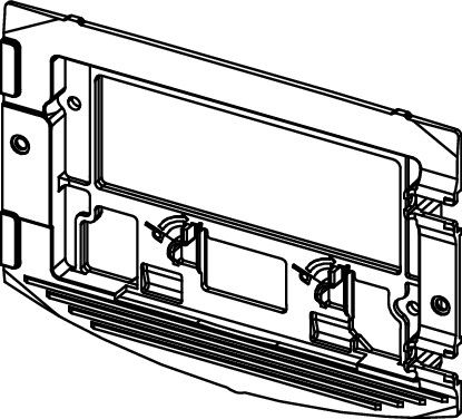 Ramka do przycisku TECEambia montażowa TECE TECEprofil | 9820326