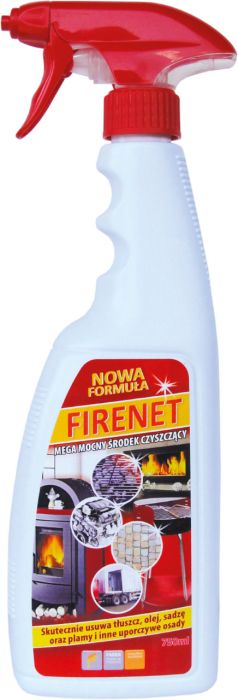 Preparat czyszczący Firenet do kominków, grillów, piekarników 0,75 l