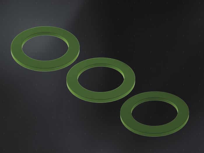 Uszczelka komplet=10 sztuk do zestawu przyłączeniowego N 25 mm HEATPEX N-U 20-25 | 11100002500T