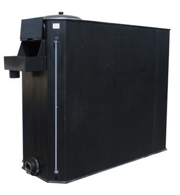 Zbiornik wstępny wykonanie kątowe 3000 l 2975 x 2035 x 1030 mm
