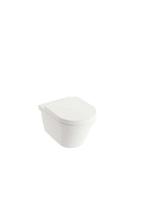 Classic RimOff  miska WC ceramiczna wisząca 36.5 x 51 x 32.5 cm biała