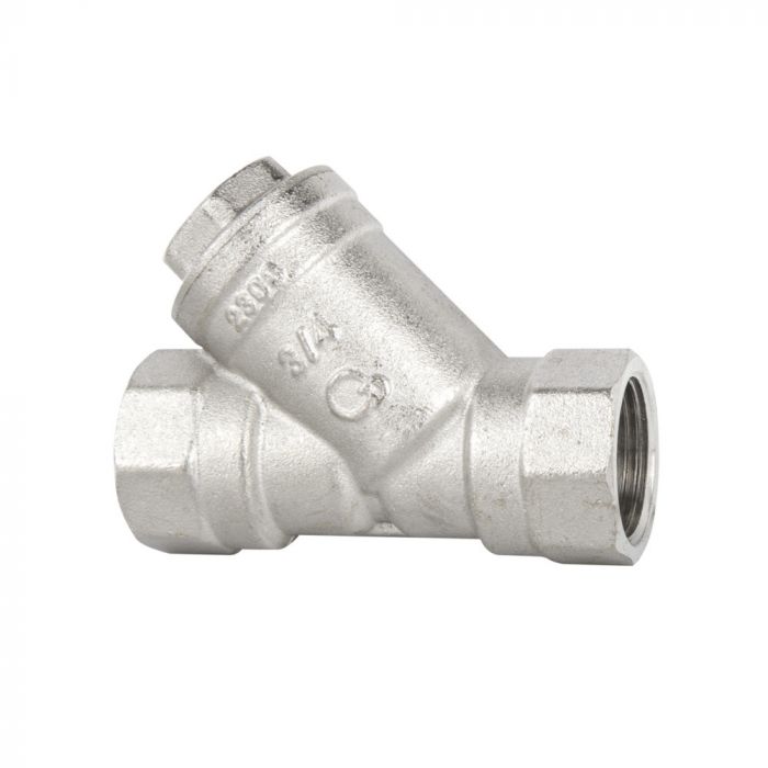Filtr gazowy skośny mosiężny GW 1/2"
