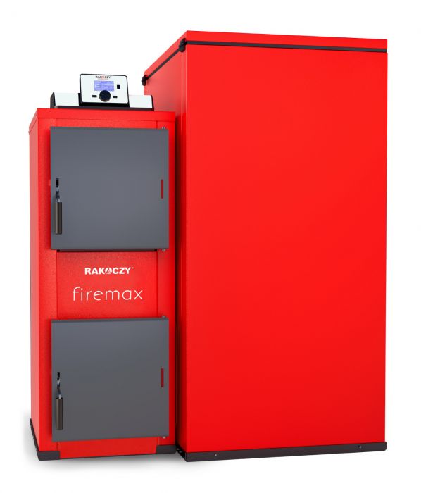 Kocioł na paliwo stałe na pellet 20 kW RAKOCZY FIREMAX 300 PLUS | KFM20PLUS300P