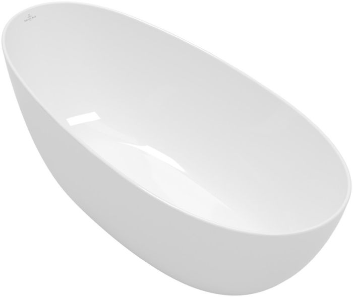 Wanna Quaryl® wolnostojąca VILLEROY & BOCH WELLNESS Antao 1700 750 x 500 mm biały Alpin | UBQ170TAO7TV01 #2