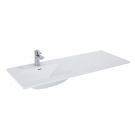 Umywalka ceramiczna ROCA Skappa 60+60 z blatem po prawej stronie 1210 x 464 x 18 mm ceram white  | RE041204068060