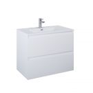 Szafka podumywalkowa podwieszana 800 x 460 x 635 mm white matt 2 szuflady ROCA Split 80 2S | RE010800055290