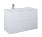Szafka 1000 x 460 x 635 mm white matt z 3 szufladami ROCA Split 100 3S | RE011006155290