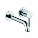 Bateria umywalkowa ścienna podtynkowa KLUDI BOZZ 2-otworowa do elementu podtynkowego 38 243 chrom  | 382450576