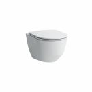 Miska WC wisząca ROCA LAUFEN PRO Rimless 36 x 53 cm biała z deską sedesową wolnoopadającą Slim  | H8669560000001