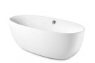 Wanna akrylowa owalna wolnostojąca ROCA VIRGINIA 1700 800 mm biała  | A24T438000